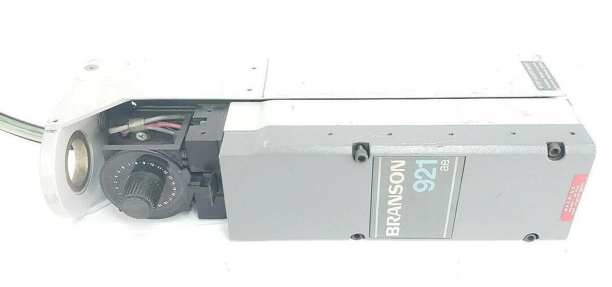 Used BRANSON 900 SEREIS 921 AE ULTRASONIC WELDER ACTUATOR 921AE