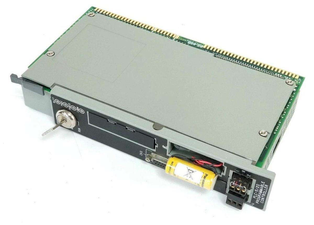 Used ALLEN BRADLEY 1785-L20B/E PROCESSOR MODULE REV. E01 SER. E F/W REV. B 96246674