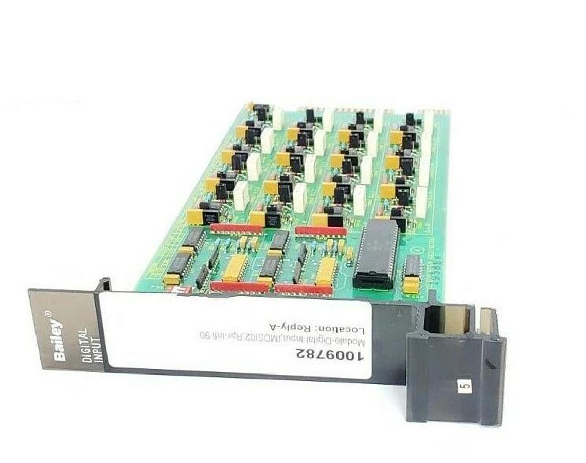 Used BAILEY 6637607A1 INPUT MODULE DIGITAL SLAVE NETWORK 90 5VDC 80mA