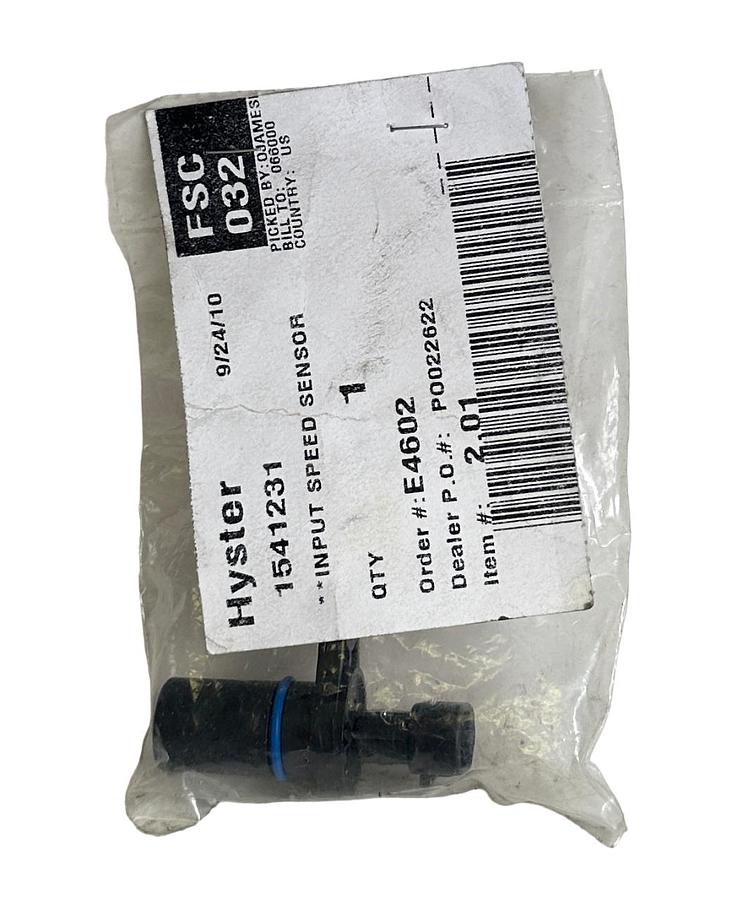 Used NEW HYSTER 1541231 / HY1541231 OEM INPUT SPEED SENSOR TISS FOR FORKLIFT
