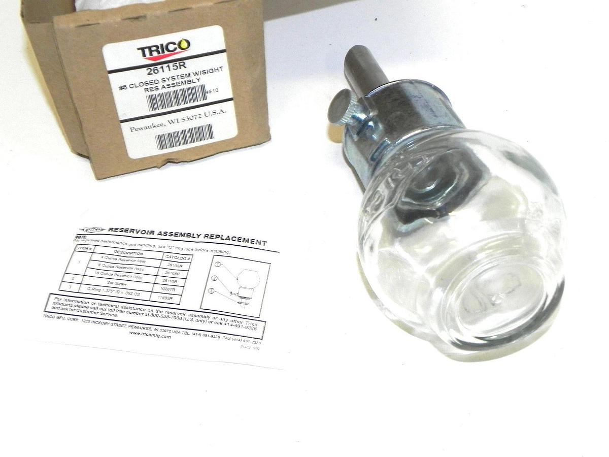 Used NIB TRICO 26115R #5 CLOSED SYSTEM W/SIGHT RES ASSEMBLY