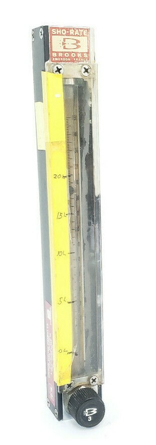 Used EMERSON BROOKS FLOW METER R-150 SIZE R-6-15-B