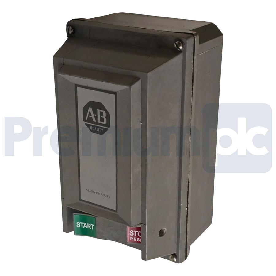 Used Allen-Bradley 609-ACW /K Manual Motor Starter NEMA Size 0 Type 4X Enclosure NSNP