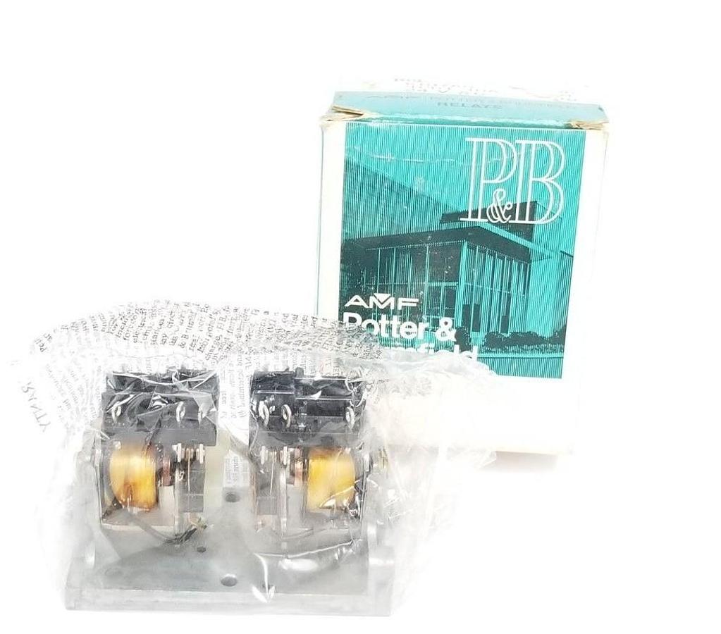 NIB POTTER & BRUMFIELD KB17AG RELAY MODULE 4PDT 10A, 24V AC, 198