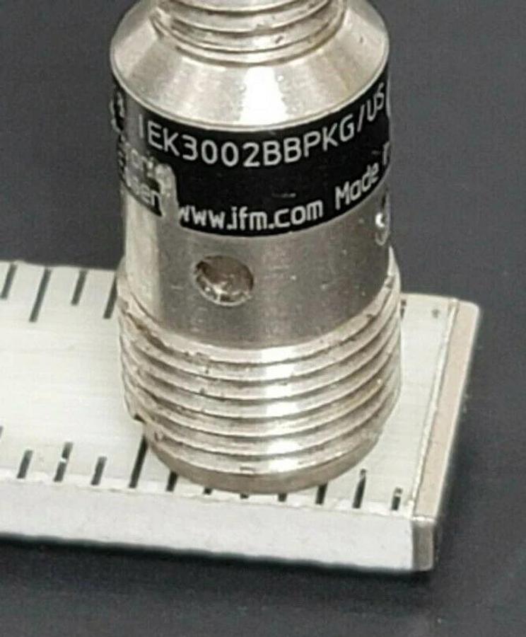 Used IFM EFECTOR IEK3002BBPKG/US-104-DPS SENSOR IE5318