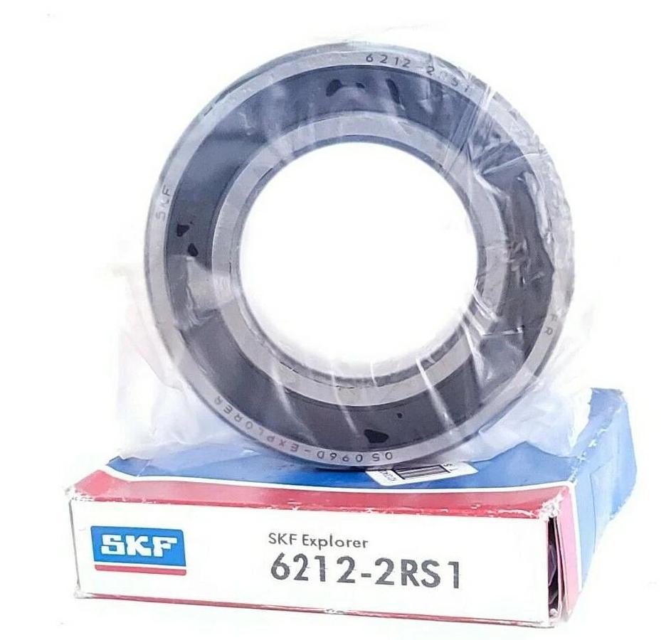 Used NIB SKF 6212-2RS1 BALL BEARING DEEP GOOVE 60X110X22MM 62122RS1