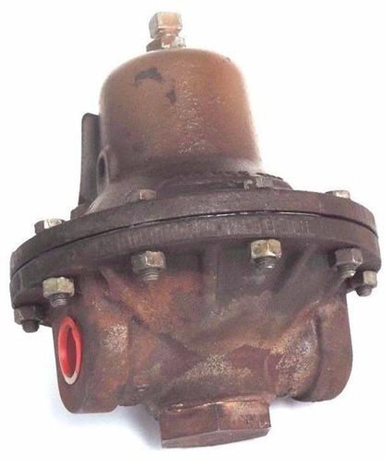 Used REBUILT CASHCO AH1518 PRESSURE REGULATOR 3/4" NPT D CI/CI/S2, 2-15 PSI