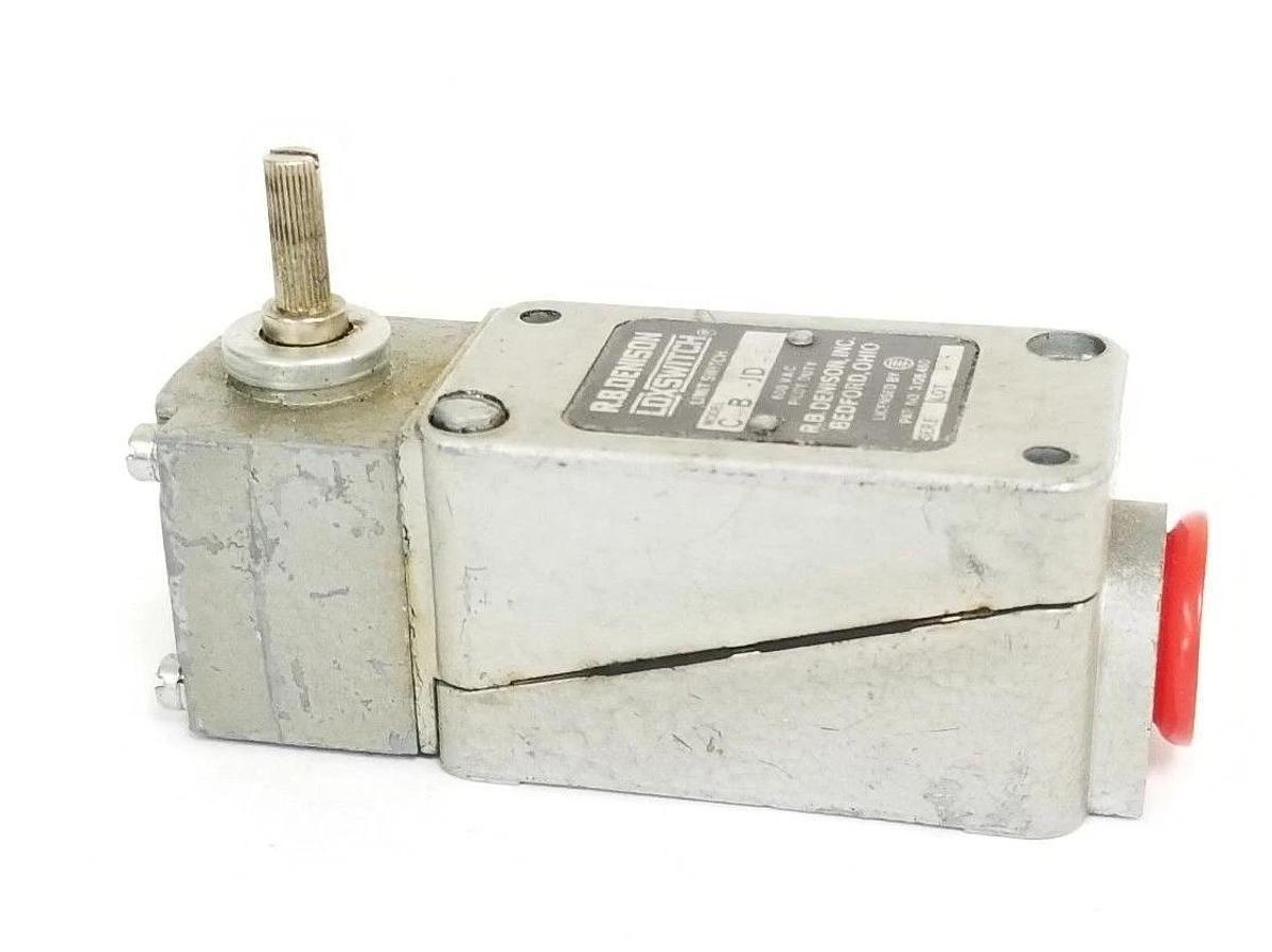 Used R.B. DENISON LOXSWITCH C4B-JD05 LIMIT SWITCH, 600VAC, C4BJD05