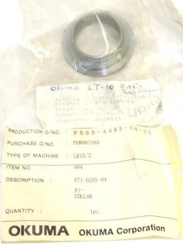 Used NEW OKUMA F555-4465-08-05 COLLAR, 571-0255-04