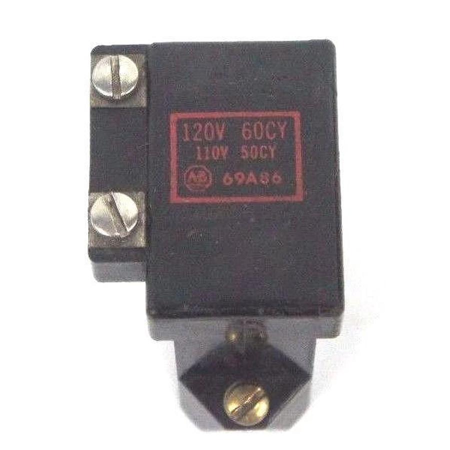 Used ALLEN BRADLEY 69A86 COIL 115V-120V-60HZ, 110V 50HZ