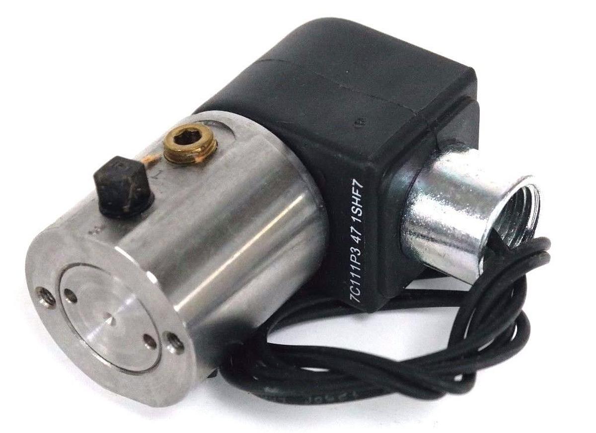 Used NEW PARKER 71221SN1MM00N0C111P3 VALVE 110/120V, 50/60HZ, 10WATTS