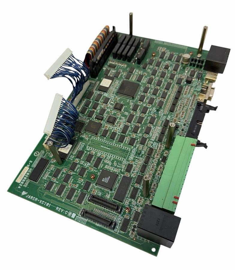 Used YASKAWA ELECTRIC JARCR-XCI01 REV. C0 PC BOARD JARCRXCI01