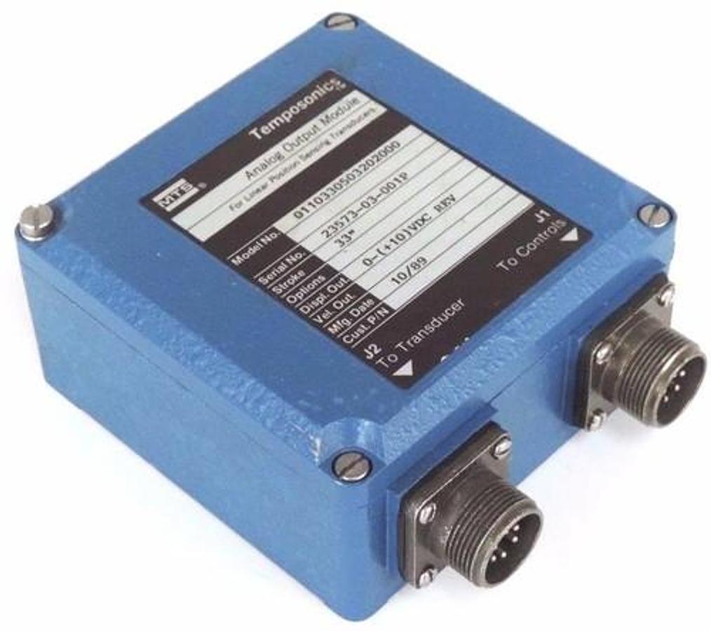 Used MTS TEMPOSONICS 0110330503202000 ANALOG OUTPUT MODULE 33" STROKE 23573-03-001P