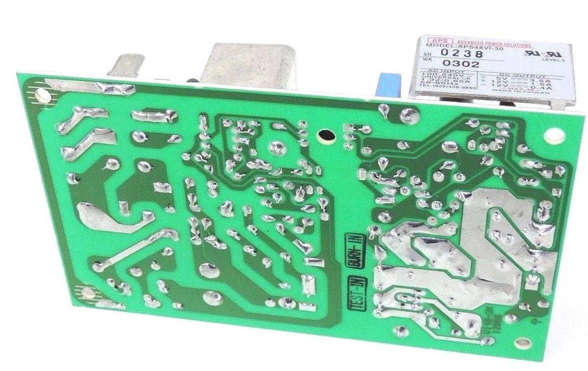 Used NEW APS APS48VI-30 TRIPLE OUTPUT POWER SUPPLY APS48VI30