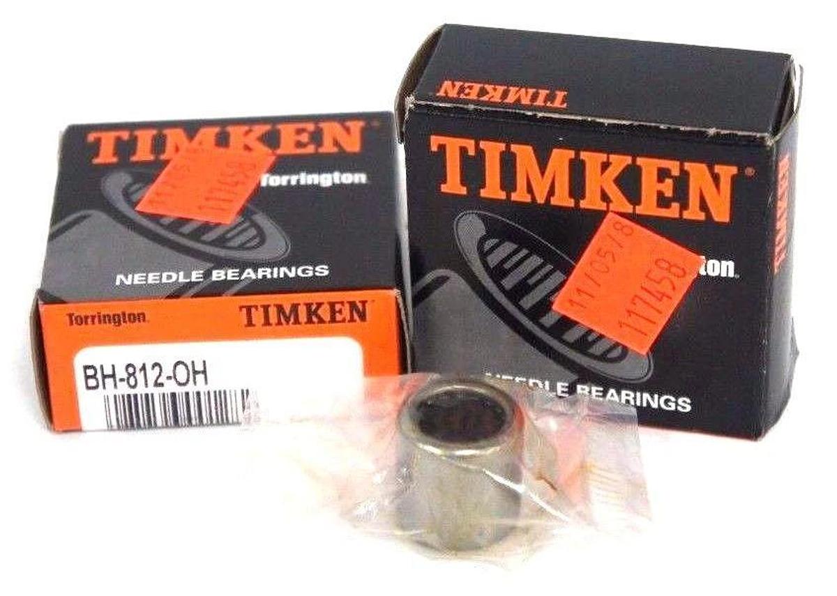 Used LOT OF 2 NIB TIMKEN BH-812-OH NEEDLE BEARINGS BH812OH