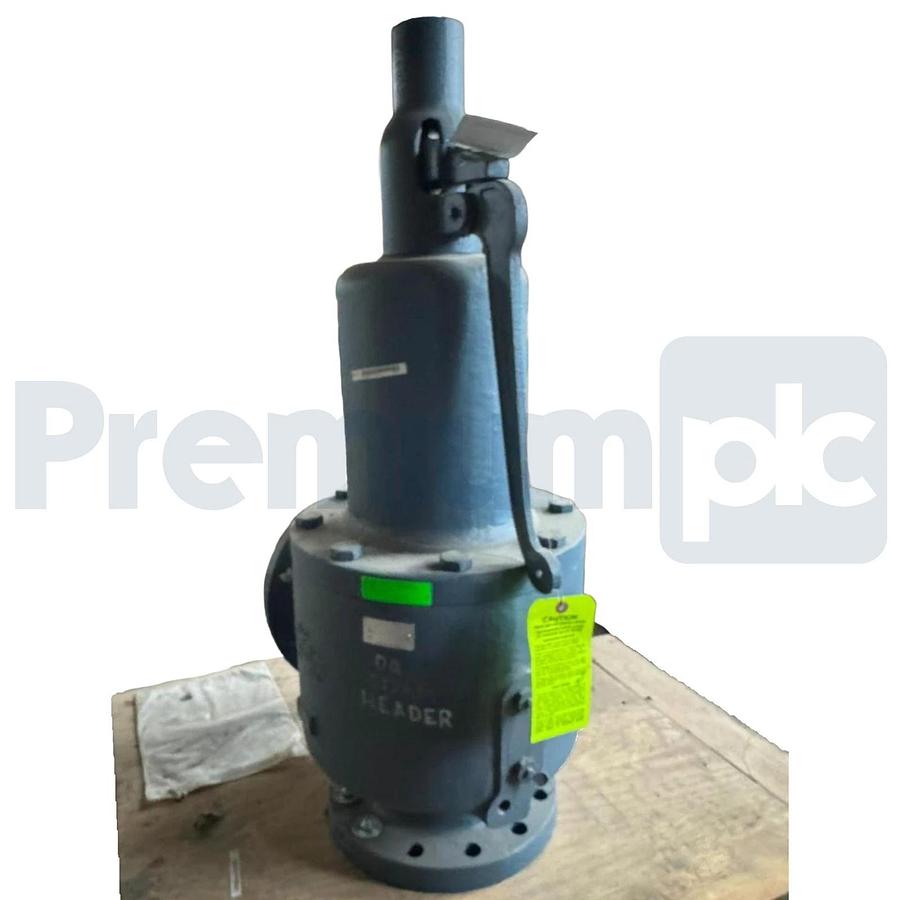 Kunkle 6252 Steam Safety Relief Valve 6"x8" Set @ 35PSI 29239LB/H 6252KQP01-LS