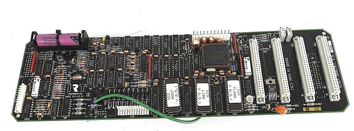 Used IRT CORP. ASSY 286D7010 REV. D IXC3 MAIN PC BOARD SCHEM 286D7001 S.N. 031