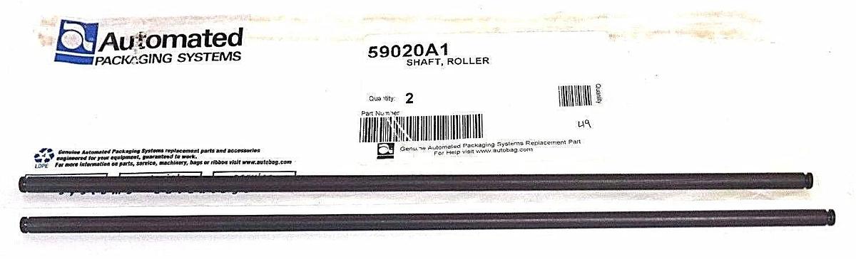 Used NEW AUTOMATED PACKAGING SYSTEMS 59020A1 SHAFT ROLLER (QTY:2)