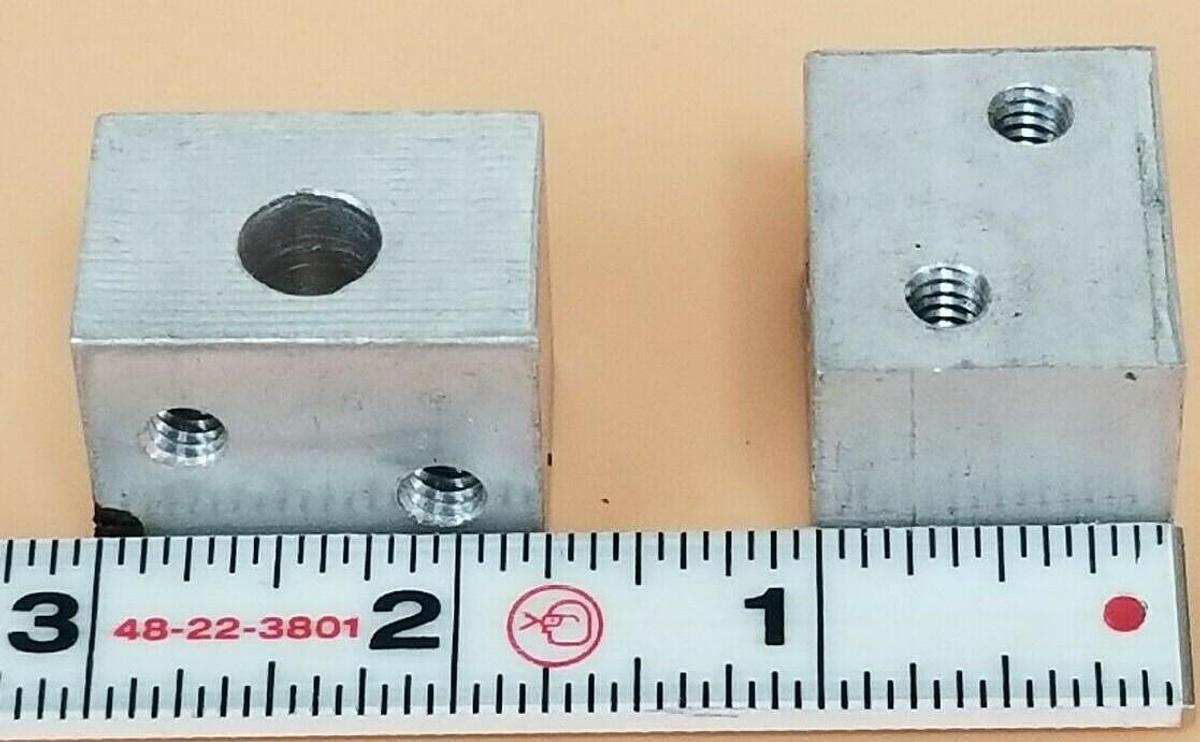 Used LOT OF 8 GENERIC 2CP0300069S ALUMINUM PLATE ROCKS