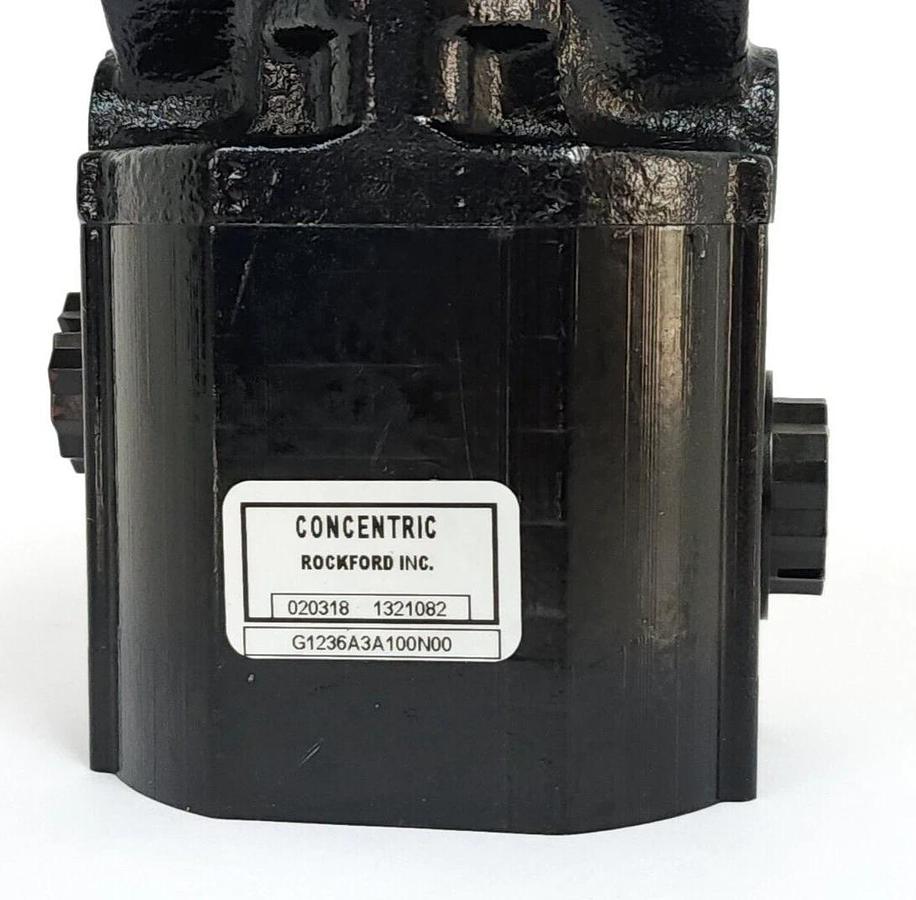 NEW CONCENTRIC ROCKFORD INC. 020318 1321082 HYDRAULIC GEAR PUMP G1236A3A100N00