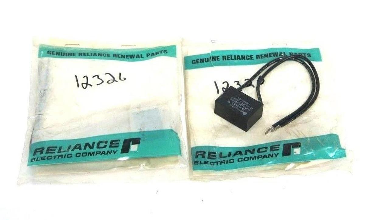 Used LOT OF 2 NEW RELIANCE ELECTRIC 600686-33A SUPPRESSORS 600VDC 0.5MFD, 60068633A