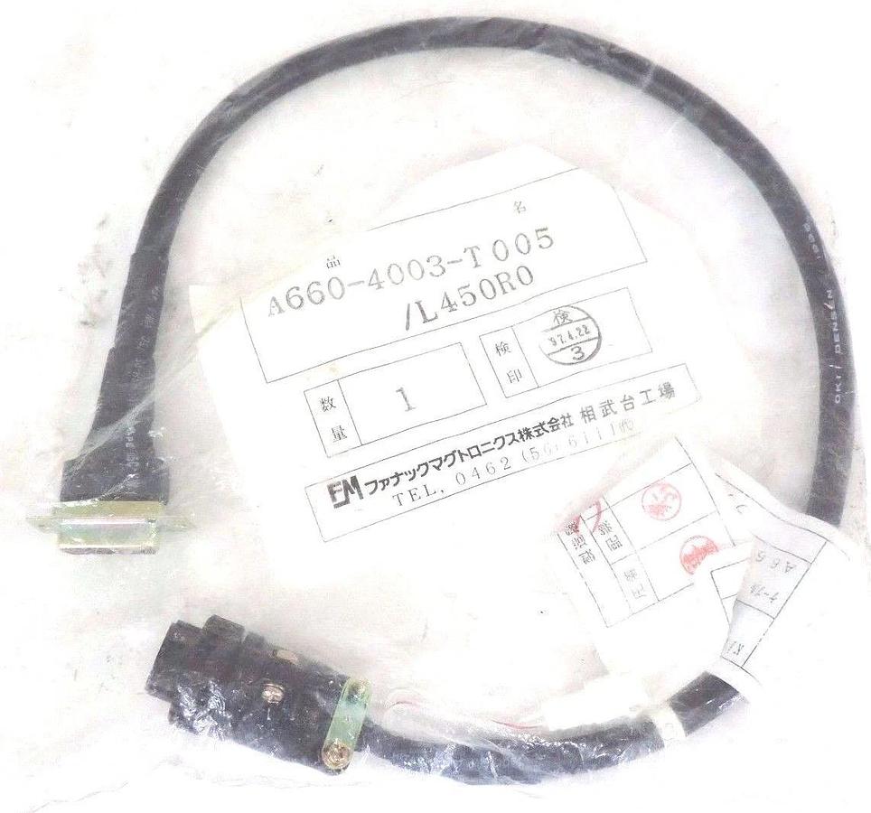 Used NEW FANUC A660-4003-T005/L450R0 CABLE A6604003T005