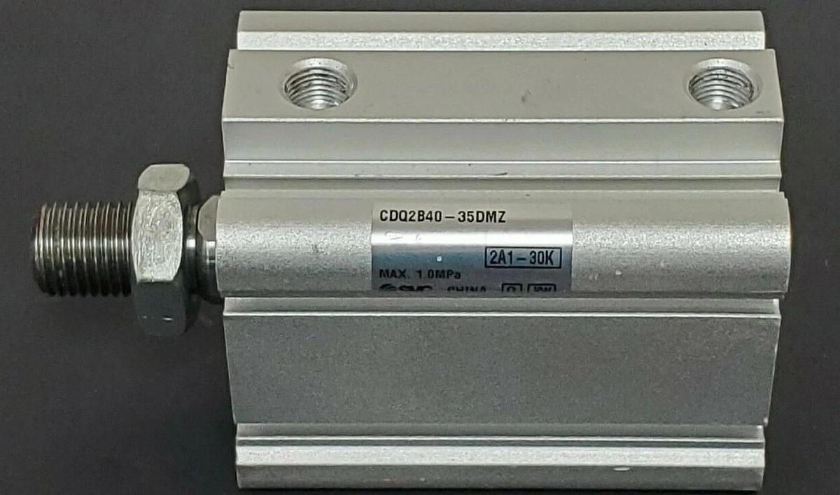 NEW SMC CDQ2B40-35DMZ COMPACT CYLINDER CDQ2B4035DMZ MAX. 1.0MPa