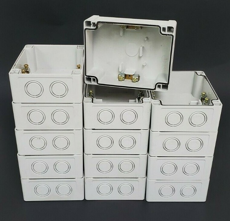 Used (14) NEW KATKO KEM 325UL ENCLOSED MOTOR DISCONNECT SWITCH HOUSING BASES