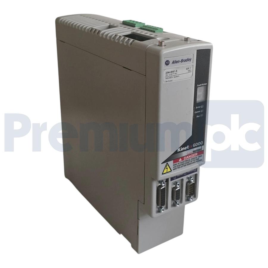 Used Surplus Allen Bradley 2094-BM01-S /C Kinetix 6000 Axis Servo Module 460V 9A XLNT