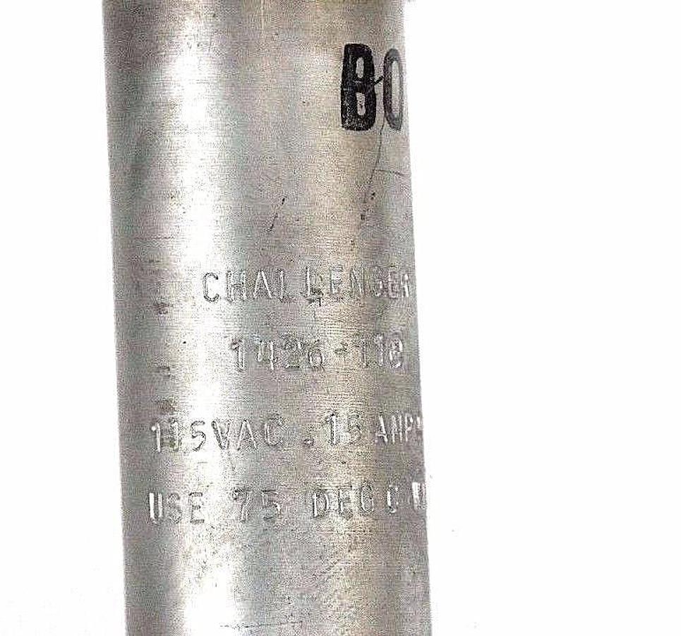 Used CHALLENGER 1426-110, 115 VAC .15AMP MAX USE 75 DEG. C WIRE, 1426110