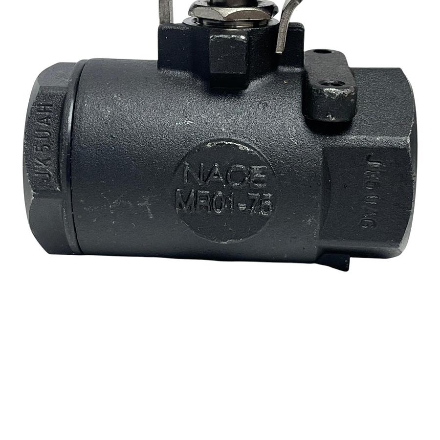 Used GEA FES 103180904 1" FPT Vented Ball Valve Oil By-Pass NACE MR01-75 New Surplus
