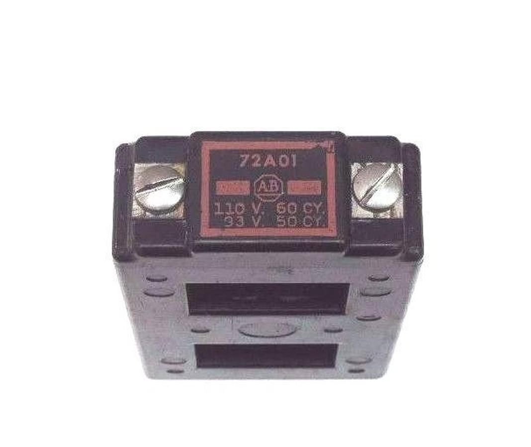 Used ALLEN BRADLEY 72A01 COIL 110V. 60 CY. 93V. 50 CY.