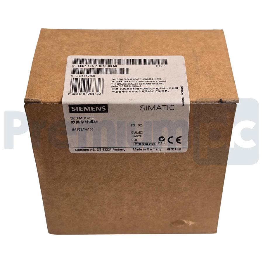 Used Siemens 6ES7195-7HD10-0XA0 SIMATIC DP Bus Module ET 200M 6ES71957HD100XA0 NSFS