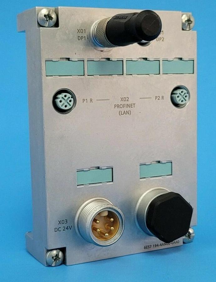 Used SIEMENS 6ES7194-4AN00-0AA0 CONNECTING MODULE ET200PRO