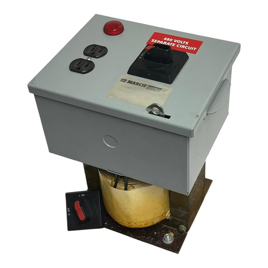 Marcie Electric OM3000-2895 Transformer Disconnect Enclosure 3kVA 480V to 120V