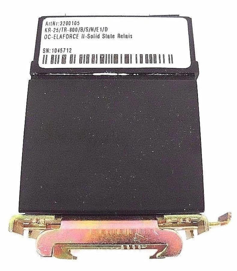 Used NIB ELREST 3200105 OC-ELAFORCE II SOLID STATE RELAY KR-25/TR-800/B/S/N/E1/D