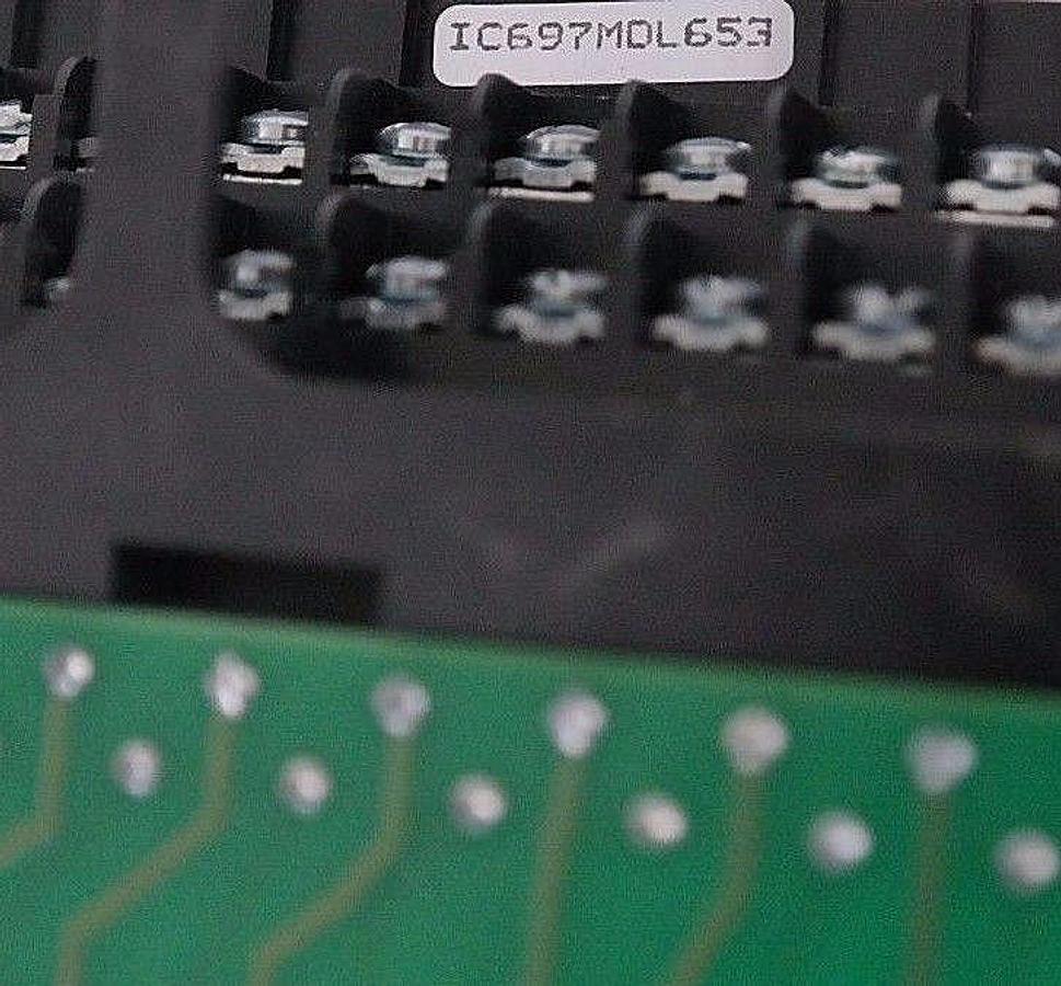 Used NEW GE FANUC IC697MDL653 INPUT MODULE I3C7B3, 44A731656-G01L, 24VDC