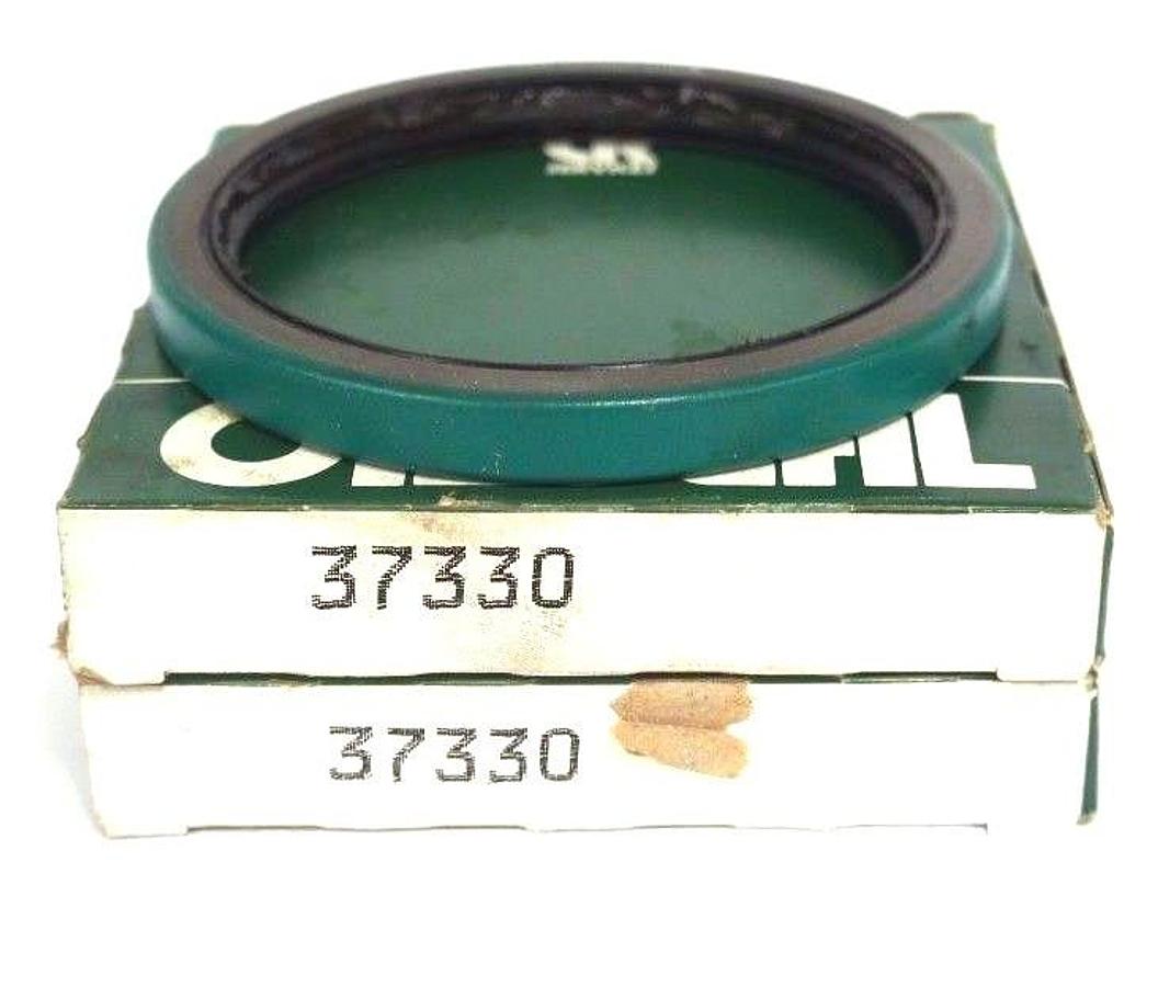 Used LOT OF 2 NIB CHICAGO RAWHIDE 37330 OIL SEALS 3.7500" X 4.5010" X 0.4690"