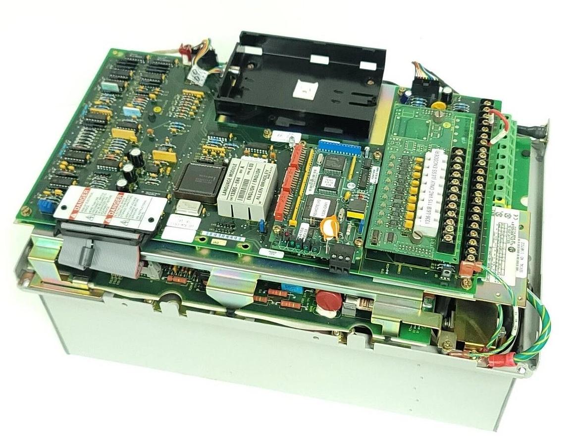 Used ALLEN BRADLEY 1336S-B020-AX-EN4-L6 SER. D 20HP AC DRIVE 1336SB020AXEN4L6