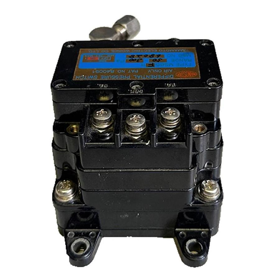 Used YAMAMOTO MANOSTAR MS65FH MSF-65 / MSF65 DIFFERENTIAL PRESSURE SWITCH 68027