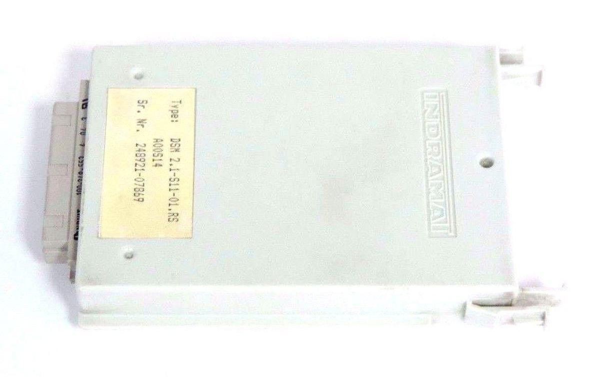 Used NEW INDRAMAT DSM2.1-S11-01.RS PROGRAMMING MODULE DSM21S1101RS