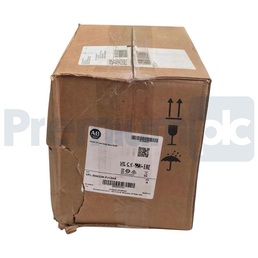 Opened Allen Bradley VPL-B0633M-PJ12AA /A Kinetix VP Low Inertia Servo Motor