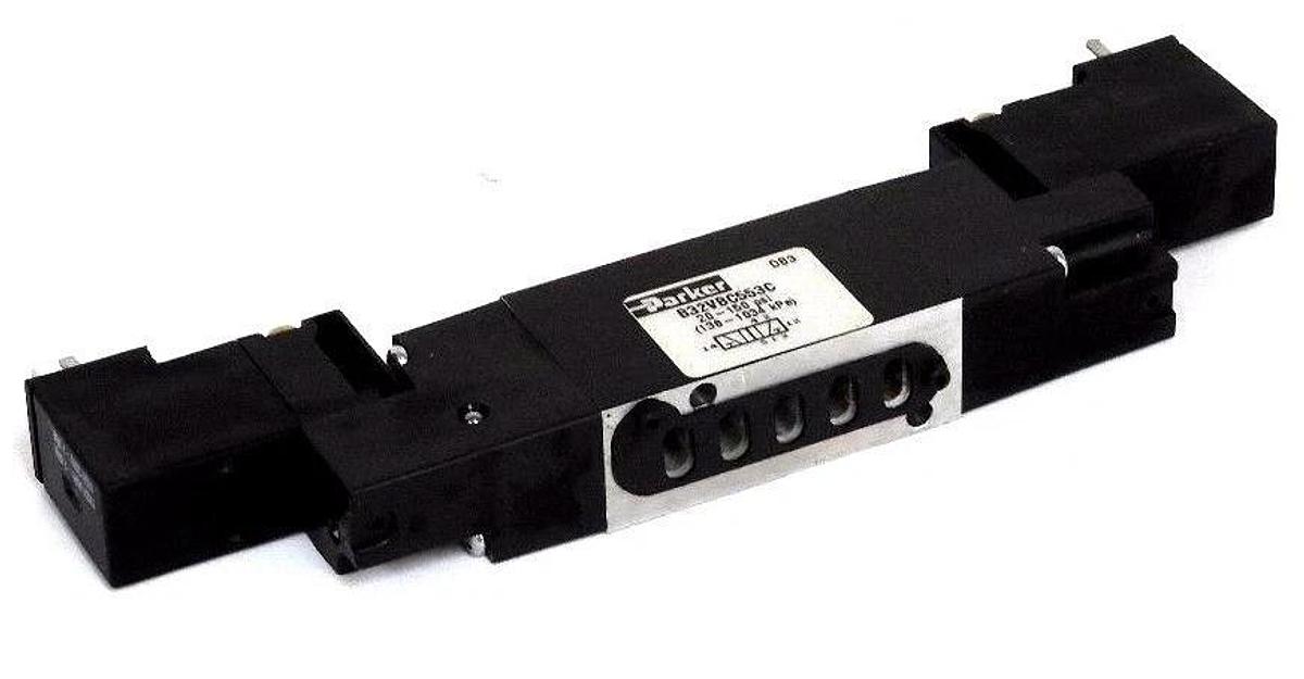 NEW PARKER B32VBC553C AIR CONTROL SOLENOID VALVE 150 PSI W/OUT HARDWARE SCREWS