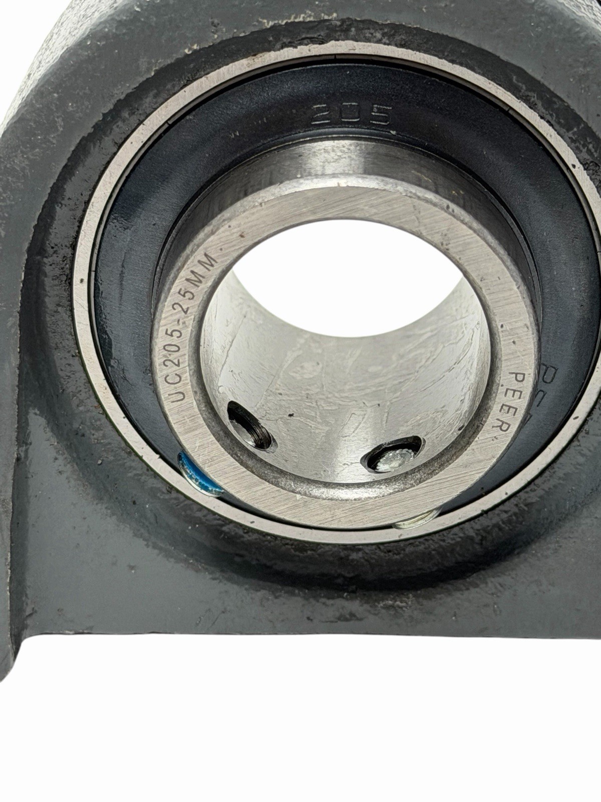 Used LOT OF 2 NEW PEER P205 PILLOW BLOCK BEARING 1 INCH TAPER BORE