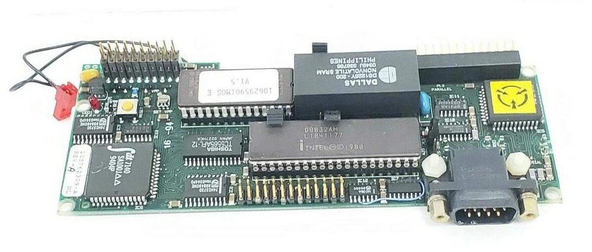 Used BOSTON FINCOR 105762309-E INTERFACE BOARD REV. A NL, 106295901M0S-E V1.5