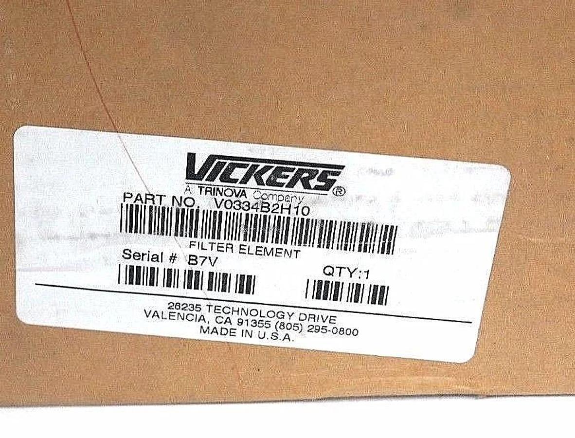 Used NIB VICKERS V0334B2H10 FILTER ELEMENT B7V