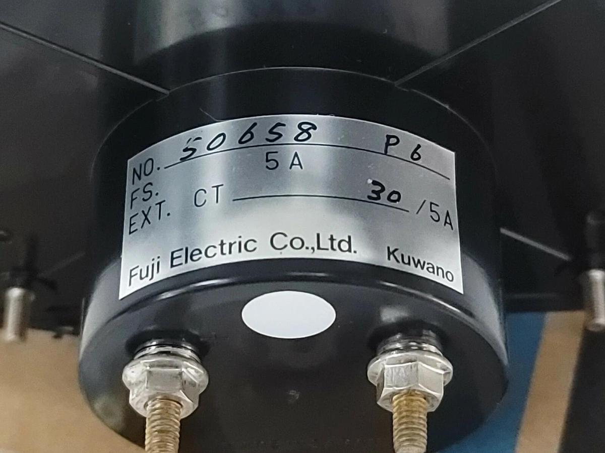 Used NIB FUJI ELECTRIC FS-100 AMMETER 0-30-60A