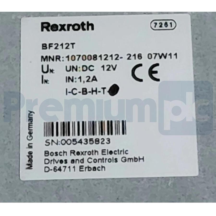 Rexroth PanelTouch121BF212T | BF212T 12.1" LCD Display TFT DC12V 1070081212 NSMP