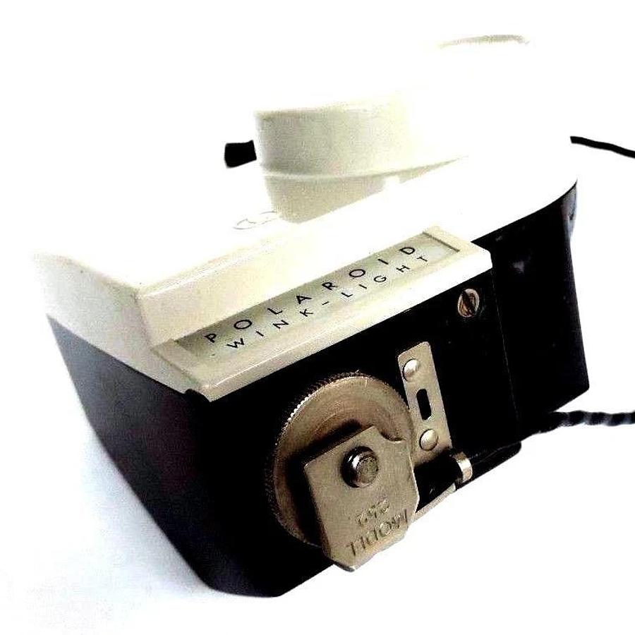 Used VINTAGE POLAROID MODEL 252 WINK-LIGHT FLASH