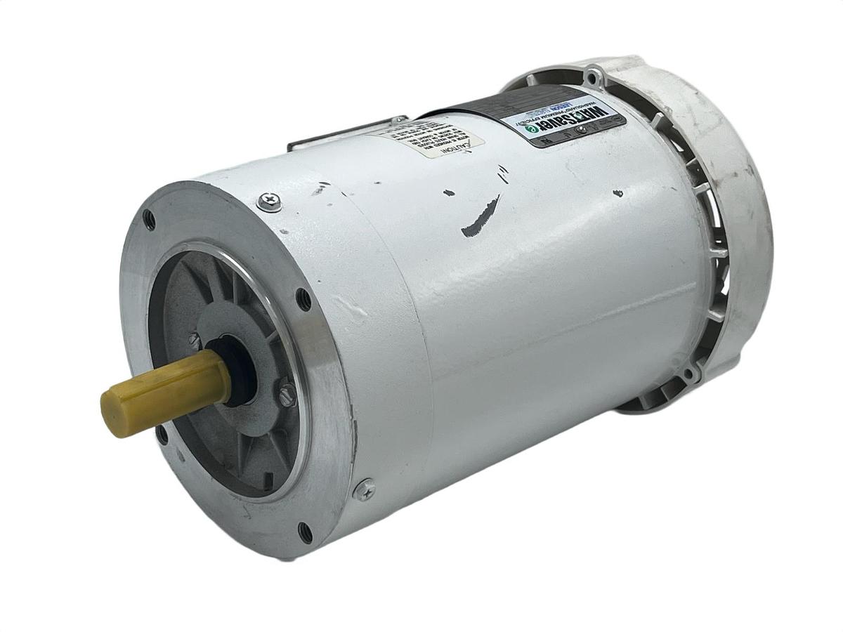 Used Leeson 119468.00 Washguard Premium Efficient Motor 1HP 1750RPM 3PH 56C Stainless
